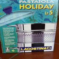 PASTAIOLA IN ACCIAO LAOSTINA 5 LT.