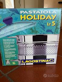 PASTAIOLA IN ACCIAO LAOSTINA 5 LT.