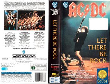 Videocassetta AC/DC "Let there be rock"
