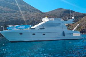 Barca ferretti 120 fly 1993 2x 350 diesel