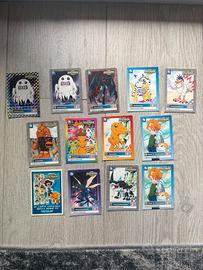 Lotto 12 carte Digimon Training Cards