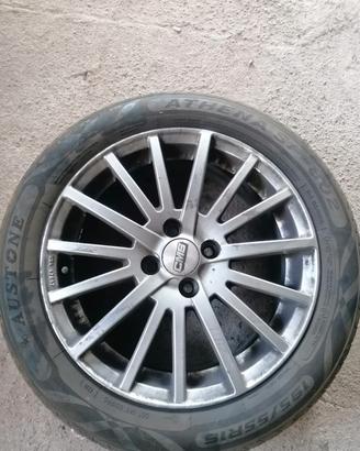 pneumatici estivi 195/55 R 16+cerchi in lega