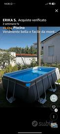 Piscina Intex Prism Frame 300x175 pompa+scaletta