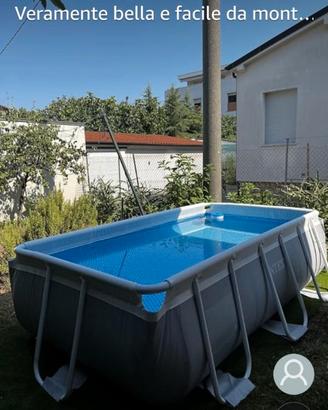 Piscina Intex Prism Frame 300x175 pompa+scaletta