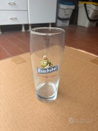 Set 12 bicchieri birra Mönchshof – originali, 0.5L