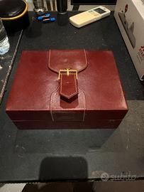 Scatola Rolex Vintage 5880 Originale Pelle Legno