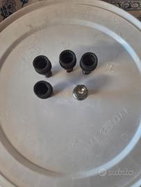 vite antifurto x cerchio auto