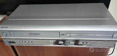 DVD e VHS  COMBO Philips  funzionante