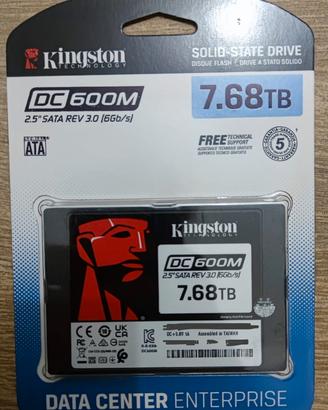 disco SSD SATA 2,5" kingston 7.68 TB 