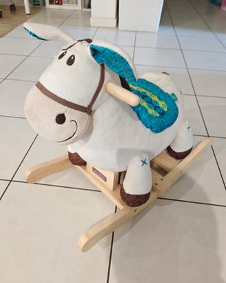 Cavallo a dondolo bambino bambina 1 - 2 anni