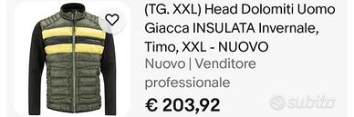 Head  Dolomiti Invernale GIACCA 