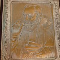 Quadro Padre Pio in Argento 925 R - Bassorilievo