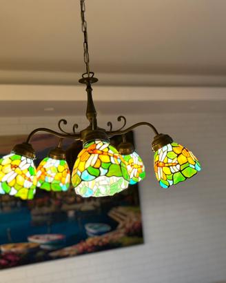 Lampadari in vetro tiffany