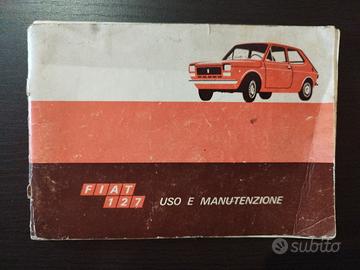 Libretto Manuale uso e manutenzione FIAT 127 