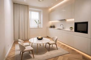 Furio camillo, appart mq 86 con 3 camere e 3 bagni