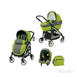 TRIO PEG PEREGO + BASE AUTO ISOFIX + BASE PER CASA