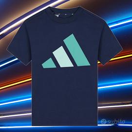 T-shirt Adidas bambino in cotone 9/10 anni Nuovo