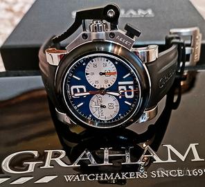 Graham Chronofighter Oversize Blue Ranger 