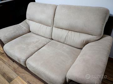Divano due posti alcantara