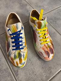 scarpe brioni vitello bianco