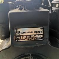 Motopompa diesel Lombardini tipo 520
