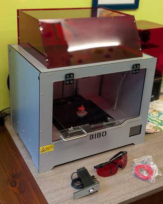Stampante 3D BIBO 2 Touch Doppio Estrusore + Laser