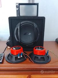 Impianto audio per auto 
