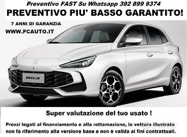 Mg MG3 comfort hybrid 102cv , nuova!