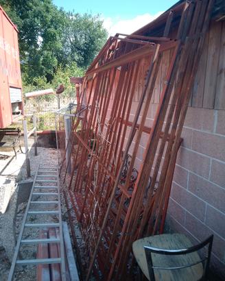 struttura gazebo tettoia