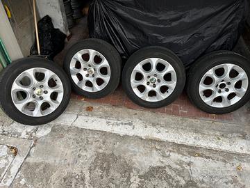Cerchi e gomme Alfa 159