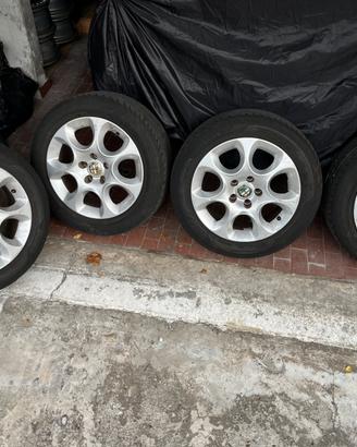 Cerchi e gomme Alfa 159