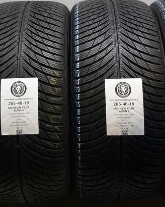 4 GOMME 265 40 19 MCHELIN A61408