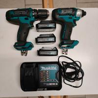 kit makita trapano+avvitatore 10.8v