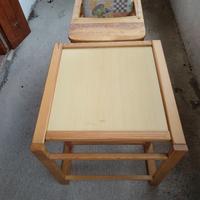 Seggiolone - tavolo per bambini trasformabile