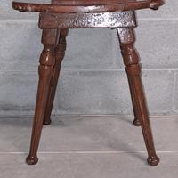 Sgabello artigianale legno