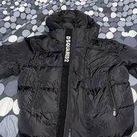 Piumino Dsquared2 nero originale