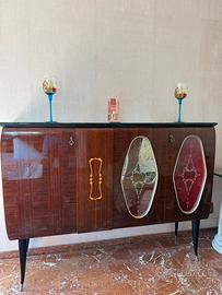 Mobili vintage anni '50/'60 in legno lucido