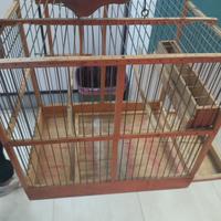 gabbia di legno per uccelli 