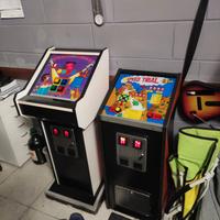 Videogiochi da Bar anni 80 con gettoniera 200 Lire