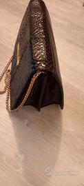 borsa in pelle di rettile