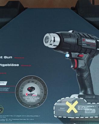 Parkside performance pistola termica fino a 600º C