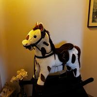 Cavallino cavalcabile a dondolo bambino