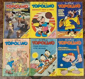 Lotto 6 Topolino anni ’80