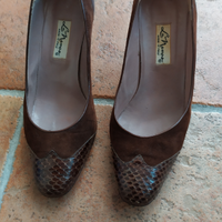 Scarpe donna in pitone usate ma ben tenute