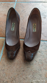 Scarpe donna in pitone usate ma ben tenute