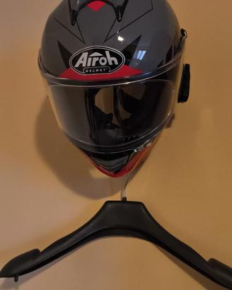 casco Airoh Spark Tg L Red gloss