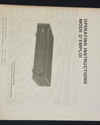 Preamplificatore Denon PRA-1100