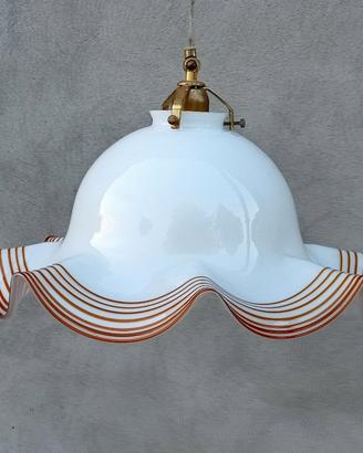 Lampadario in vetro di Murano 