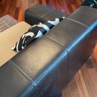Divano in pelle Ikea