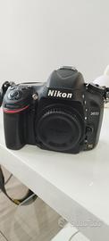 Nikon D600 solo 1800 scatti reflex Full Frame